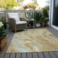 thumbnail image 6 of Addison Rugs Chantille Indoor/Outdoor Transitional Abstract Gold Washable Rectangle Rug, 8' x 10', 6 of 6