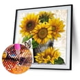 thumbnail image 1 of Cuadros Decorativos 5D diamante girasol pintura bordado DIY costura punto de cruz Kit Sywqhk Nuevos Originales, 1 of 1