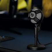 Arozzi - Sfera PRO Professional Grade Gaming/Streaming/Office USB Microphone - Cardioid, Cardioid -10dB, and Omnidirectional Polar Patterns, Boom Arm Compatible - Black