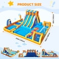 thumbnail image 5 of 240" Large Inflatable Water Slide with Blower, Neche Blow Up Pool for Kids Outdoor Play, Backyard Slip and Slide, 5 of 10