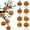 8Pcs, variant on Halloween Decorations Ornaments Halloween Hanging Ornaments Pumpkin Horror Hanging Pendants Ornaments Crafts Decorations Cute Pumpkin Halloween Tree Decor for Halloween Party Supplies