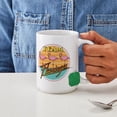 thumbnail image 4 of CafePress - Team Flamingos - 15 oz Ceramic Large White Novelty Mug, 4 of 6