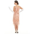 thumbnail image 6 of PrettyGuide Women's 1920s Flapper Dress Vintage Swing Fringed Gatsby Roaring 20s Dress, 6 of 7
