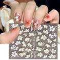 thumbnail image 4 of Pegatinas para uñas estilo camelia y tulipán, pegatinas para uñas aptas para múltiples escenarios, pegatinas versátiles, pegatinas para uñas, 4 of 5