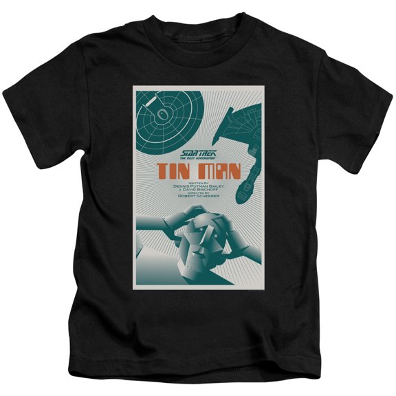 Star Trek Tng Season 3 Episode 20 Youth 18/1 T-Shirt Black