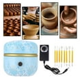 thumbnail image 4 of Abbracc Mini Ceramic Machine Mini Pottery Machine Electric Pottery Wheel DIY Clay Tool Blue, 4 of 8