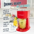 thumbnail image 5 of Nostalgia Slushie Machine, 40 oz Ice Shaver and Slushy Maker for Soda, Juices, Cold Coffee, and More, Red, 5 of 8