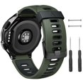 thumbnail image 1 of Correa para Reloj NotoCity Forerunner 220 Deportiva de Silicona Verde, 1 of 8