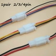 thumbnail image 7 of Automotive Connector Car Motorcycle Electrical Plug Socket Kit 2/3/4 Pin Way 4P, 7 of 7