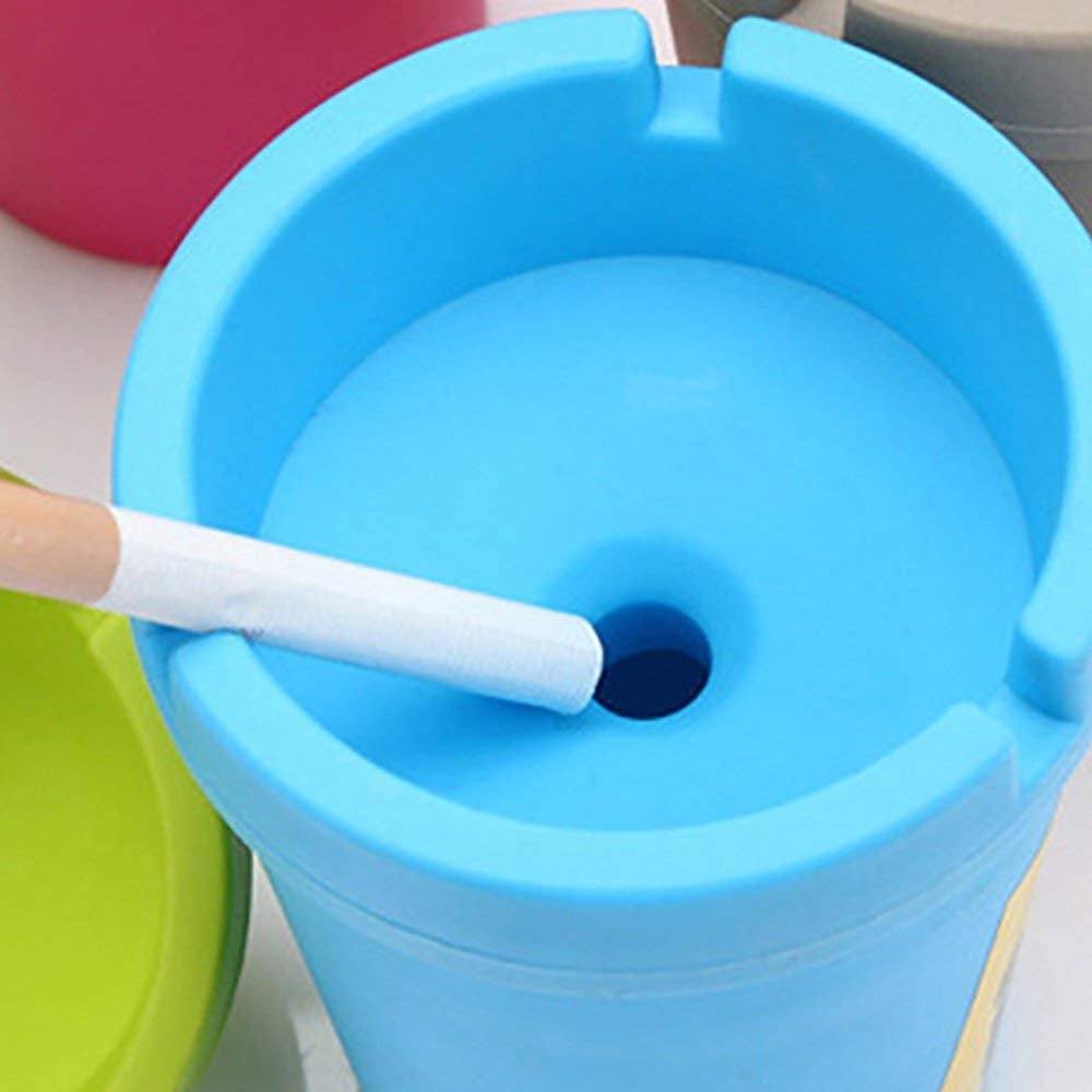 cigarette ash bucket 4 Ash Bucket Extinguish Car Cigarette Ashtray Butt Bucket Portable Smoking Auto