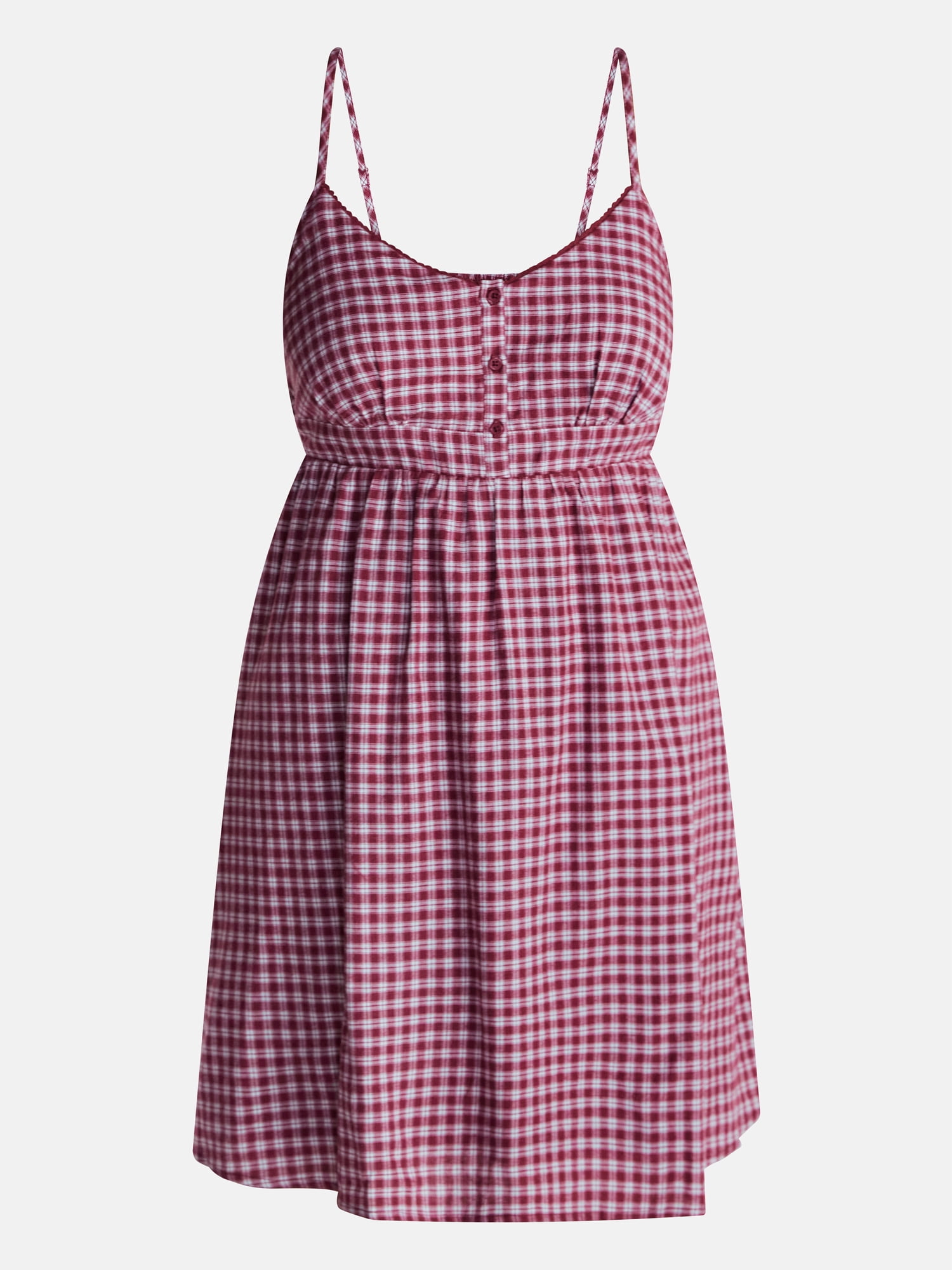 No Boundaries Button Front Mini Dress, Women's XXS-XXL