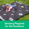 thumbnail image 3 of Colugo Park Playmat, Sensory Play Mat for Outdoors, Black, 3 of 8