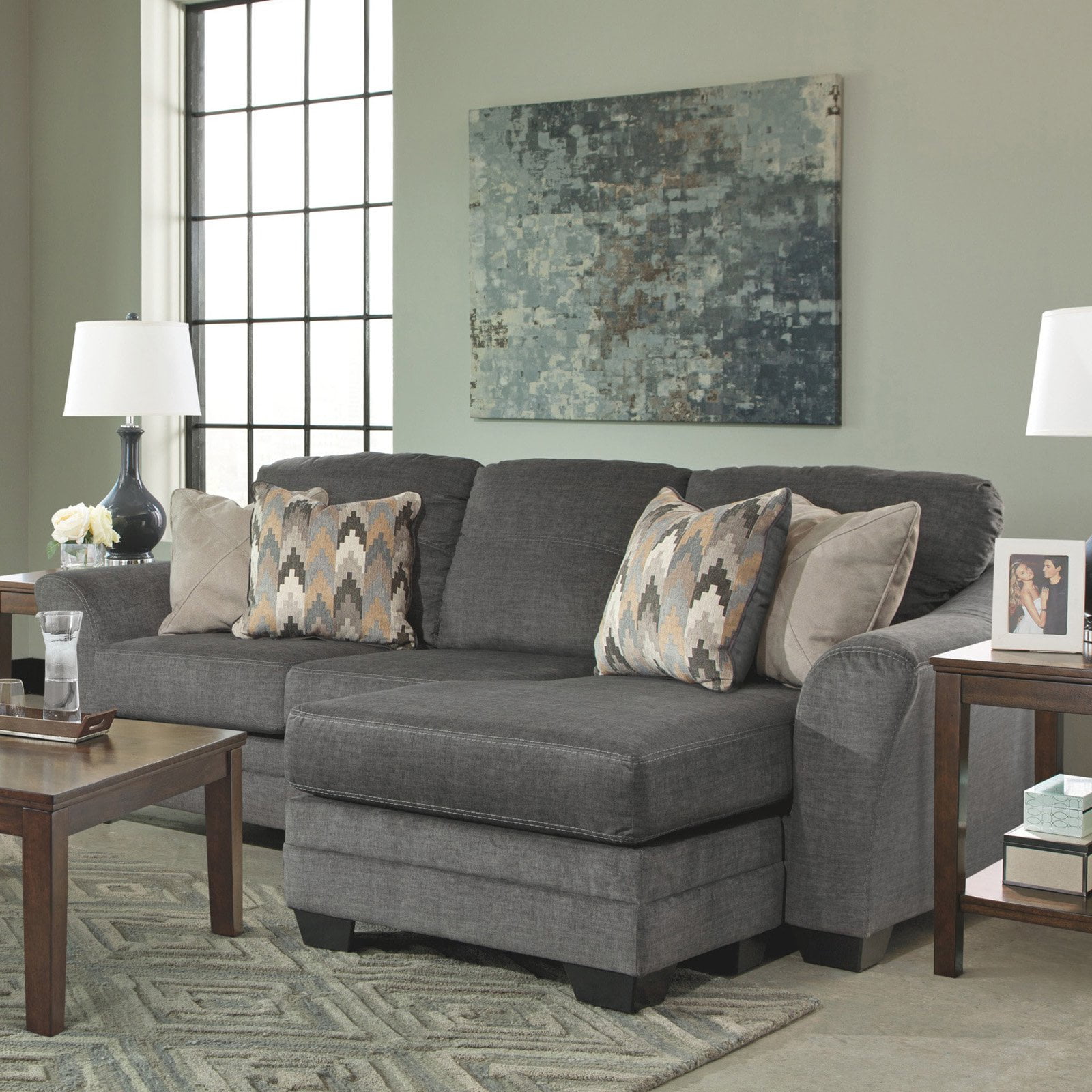 Ashley Furniture Braxlin Sofa Chaise Baci Living Room