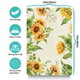 thumbnail image 5 of Dog Mat for Food and Water Absobing Durable Dog Water Mat Sunflower Summer Cat Mat for Food Eco-Friendly Durable Pet Placemat, 5 of 7