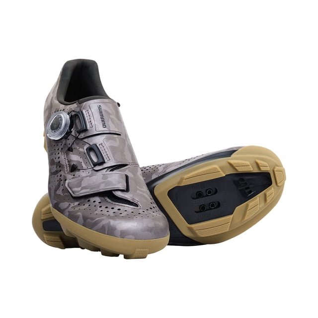 SHIMANO SH-RX600W Chaussure de Cyclisme Polyvalente pour Femmes, Beige Sable, 7.5-8 Femmes (EU 40)