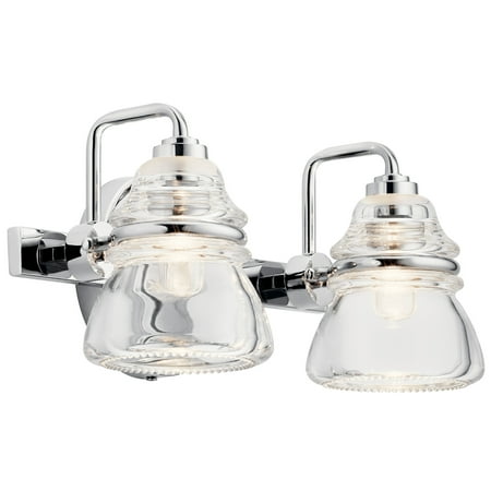 

Kichler 45692 Talland 2 Light 13 Wide Bathroom Vanity Light - Chrome