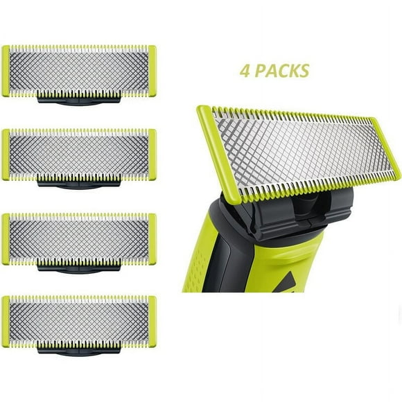 4 replacement blades for Philips Oneblade razor