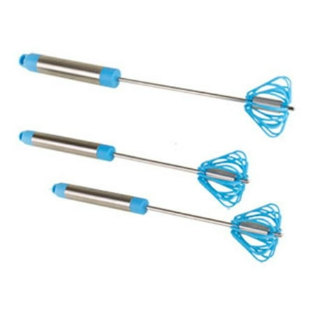 

XSDepot 394258 Ronco Self Turning Turbo Whisk Blue - Pack of 3