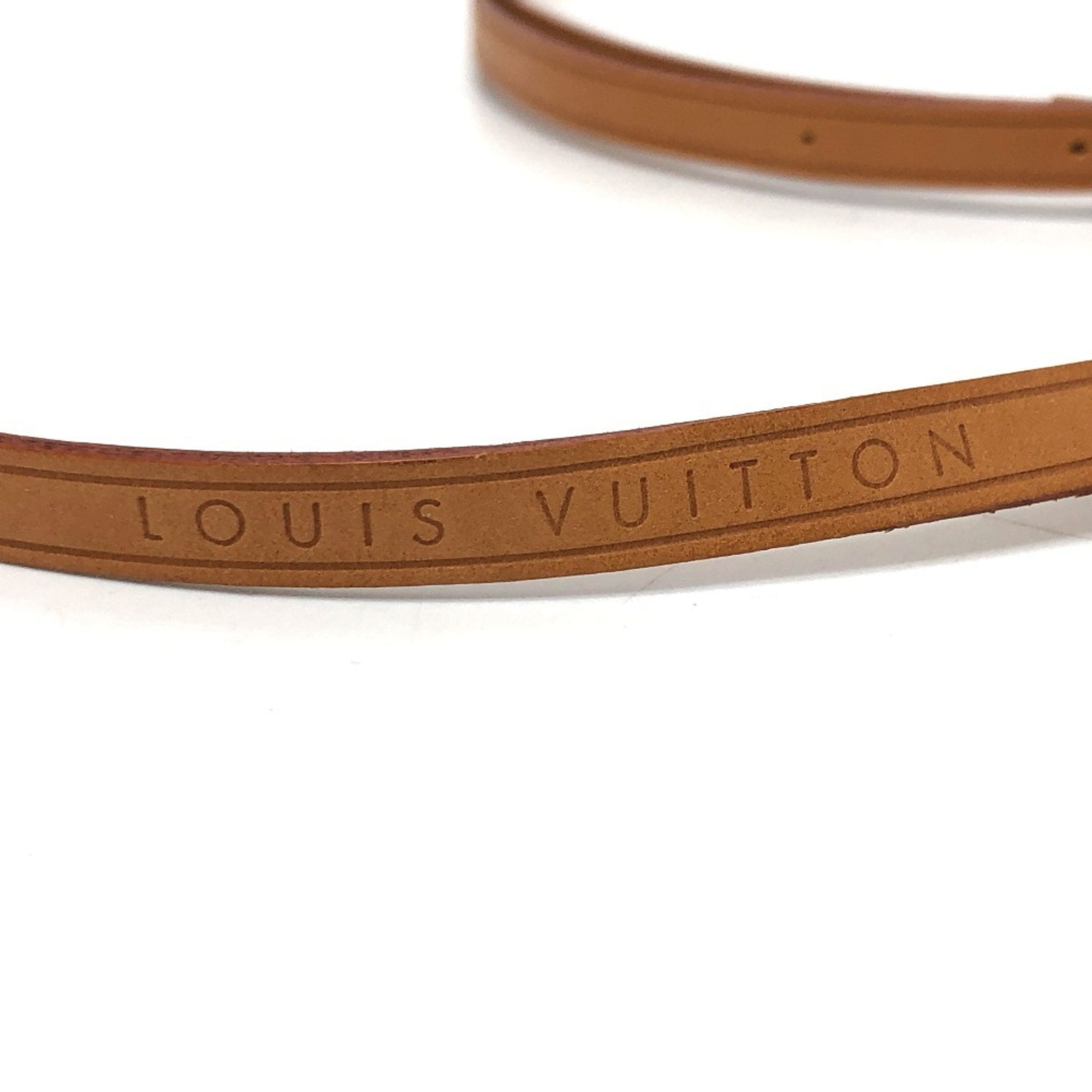 LOUIS VUITTON Louis Vuitton Strap Shoulder Belt Tanned Leather Women\'s Beige LOUIS VUITTON Shoulder Strap, Tanned Leather, Beige | eLADY  main image 2