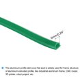 thumbnail image 3 of Aluminum Profile Slot Cover Flat Seal Green 15M 6mm 2020 Series for 3D Printer Accessories, 3 of 5
