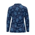 thumbnail image 5 of Yuyamidu Blue Sea Turtle Women's Long Sleeve Golf Shirts Athletic Tennis Shirts Soft Quarter Zip Golf Clothes Workout Pullover Tops Size M, 5 of 8