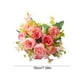 thumbnail image 3 of Ramo de boda de peonía artificial con hortensias, flores falsas de seda para la boda nupcial, centros de mesa, decoración para el hogar y fiestas, 3 of 6