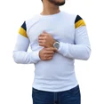 thumbnail image 2 of Playera Waffle Manga Larga Diseño En Hombros, 2 of 3