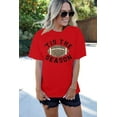 thumbnail image 3 of Football Shirts for Women Game Day Tshirt Sunday Football Graphic Tee Top Funday Shirt Blouse, 3 of 7