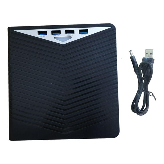 Almencla External DVD Drive Writer Read Speed DVD 8x CD 24x Write Speed Dvd-r DVD R 8x Dvd-rw 4x Cd-r 24x Portable Rewriter
