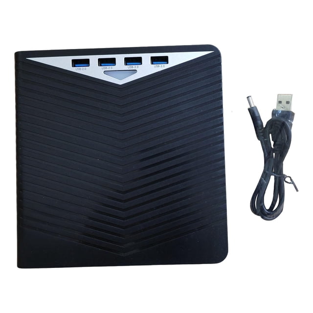 Escritor de unidad de DVD externo Leer Speed DVD 8X CD 24x Speed DVD-R DVD+R 8X DVD-RW 4X CD-R 24x Revisor portátil