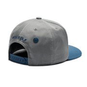Vice Golf Crew Cap Grey/Blue - Flex Brim- Adjustable- Unisex
