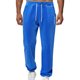 thumbnail image 1 of Ceisia Men Flannel Warm Sleep Pants Adjustable Drawstring Home Pants Casual Gift Outdoor Lounge Trousers, 1 of 9