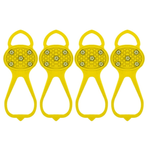 Summer Savings Clearance! Non-Slip Spikes Snow Cleats, Ice Grips Crampons for Hiking Boots, Anti-Skid Covers for Winter Sports, Snow and Ice Walking