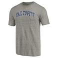 thumbnail image 2 of Men's Heathered Gray Pitt Panthers Arched Battle Cry Tri-Blend T-Shirt, 2 of 3