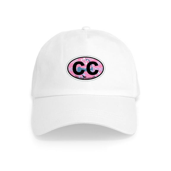 CafePress - Cape Cod MA Oval Design Cap - Adjustable 100% Brushed Unisex Casual Cotton Baseball Cap, Beige, 1