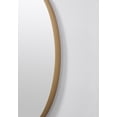 thumbnail image 3 of Bathroom Mirror Shell 30" Dark Gold Modern Style, 3 of 3