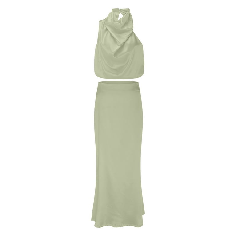 cocktail & party 2 piece dress for women Short Two-Piece Dresses & Crop Top Cocktail Dresses