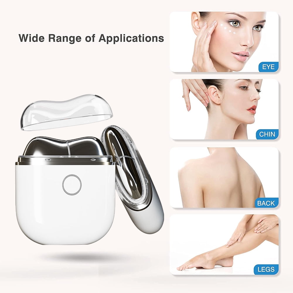 Electric Gua Sha Facial Body Massager Skin Care Device for face Lift Heated Vibrating Massager for Eyes Neck