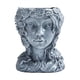 thumbnail image 1 of Maceta para cabeza de interior y exterior, maceta de resina para suculentas, jarrón, estatua griega, maceta para decoración de jardín y hogar, escultu gris DYNWAVEMX Macetas suculentas, 1 of 8