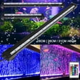 thumbnail image 2 of Rosnek Aquarium Light LED 6-18inch 5050 RGB Waterproof Making Oxygen Submersible Fish Tank Lamp Air Bubble Lamp RGB Remote Control AC100-240V, 2 of 8