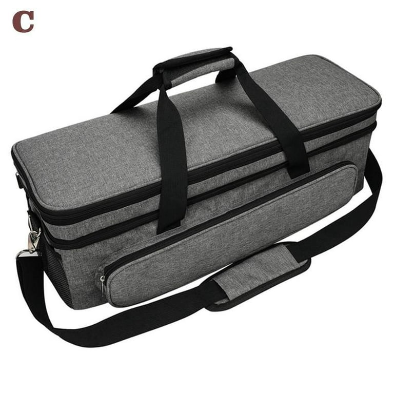 Double-Layer Carrying Case for Cricut Maker, Maker 3, Explore Air, Air 2,  Silhouette Cameo 4 and Accessories, Water-Resistant Tote Bag for Die Cut  Machine with Dust Cover (Bag Only) G0Q5 