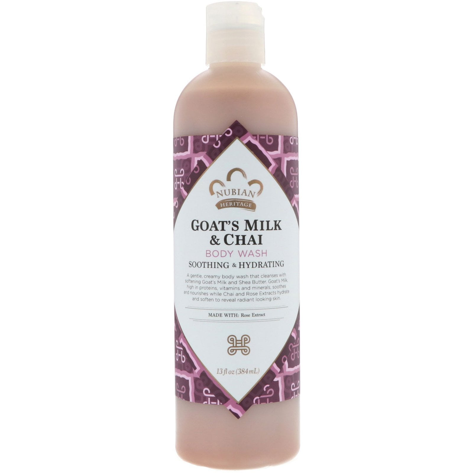 Body Wash, Goat's Milk & Chai, 13 fl oz (384 ml)