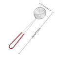 thumbnail image 3 of zhangmingg Stainless Steel Slotted Strainer Spoon for Cooking and Kitchen Use with Ergonomic Handle, 3 of 5