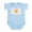 Sky Blue, variant on CafePress - Mallorca, Spain Infant Bodysuit - Baby Light Bodysuit, Size Newborn - 24 Months