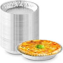The Baker Celebrations 30 ct. Aluminum Foil Baking Pie Pans 8 inch (7 inch Inner Diameter) - Made in USA