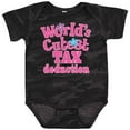 thumbnail image 3 of Inktastic Tax Deduction Worlds Cutest Girls Girls Baby Bodysuit, 3 of 5