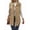 Camel Color, variant on Womens Corduroy Vests Outerwear Button-Down Waistcoat Sleeveless Jacket Casual Vest Lotus Root Pink L