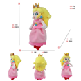thumbnail image 3 of 41 estilos Mario Luigi Toad Toadette Muñeca Princesa Peach Hielo Fuego Flor Veneno Piraña Planta Superestrella Bob-omb Stuff Peluche Juguete, 3 of 5