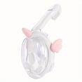 thumbnail image 6 of BIQIANWO Unicorn Style Kids Full Face Snorkel Mask, 180 °   Panoramic View, Dry Top, Anti-Leak, Anti-Fog, One Window PC Material Dive Mask, Songkran Festival Child Snorkeling Set with Adjustable Head, 6 of 9