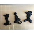 thumbnail image 2 of Club Dancers Cookie Cutters (Set of 3)- Fast Shipping - Sharp Edges - Exceptional Quality, 2 of 6